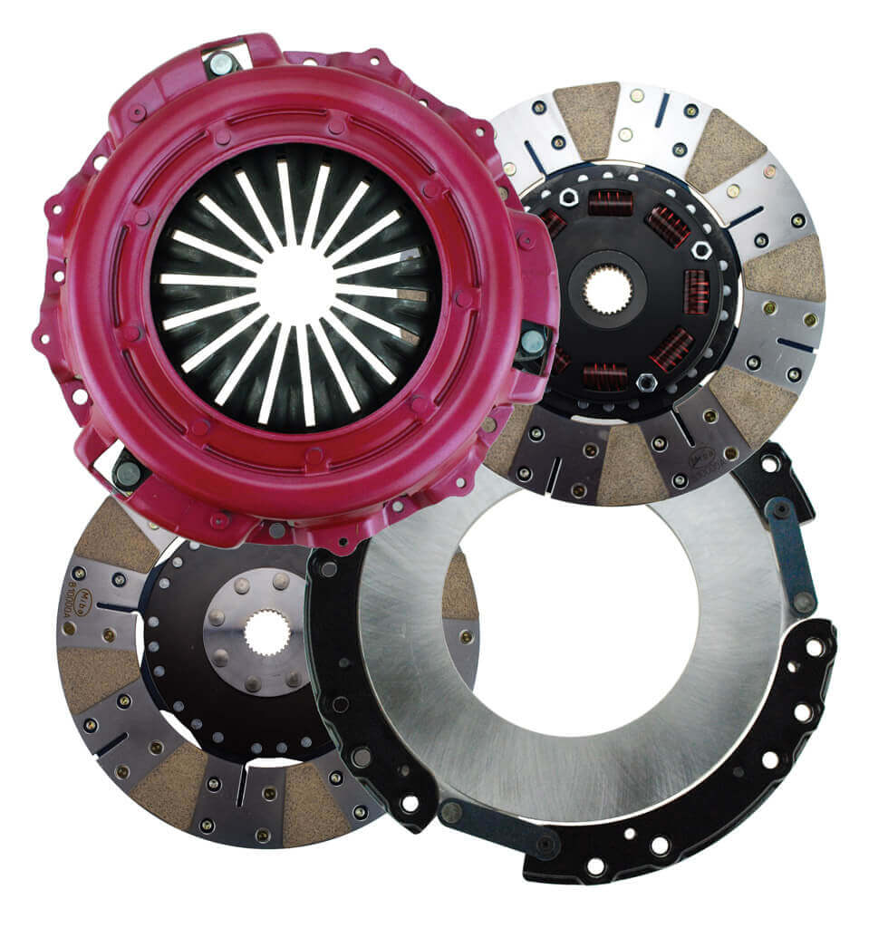 RAM Concept 10.5 1200HP Street Perfrormance Dual Disc Metallic Clutch Kit - GM 11" x 26 Spline - Image 3