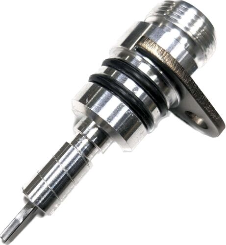 GM Speedometer Cable Adapter for Tremec T-5, TKX, TKO, T-56, and Magnum 6-speeds. Machined billet design NO MORE LEAKS!