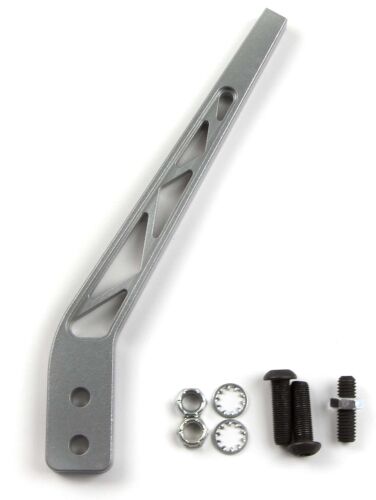 Clayton Machine Work 10" Single Bend Shifter Lever Truss Style Grey Billet Aluminum Finish TREMEC TKO & Magnum