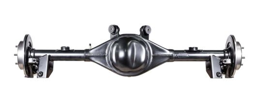1979-93 Ford Mustang, 9-Inch Crate Rear End Black PC, 31-Spline Axle, Currie TwinTrac® Posi, 1350 Yoke
