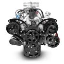 Ford Small Block 302 c.i. Engine - 361 Horsepower - Deluxe Dressed with Black Pulley Kit - Carbureted Front Sump Oil Pan - Image 3
