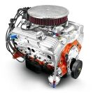 GM Small Block Compatible 327 c.i. Engine - 350 Horsepower - Deluxe Dressed - Carbureted - Image 2