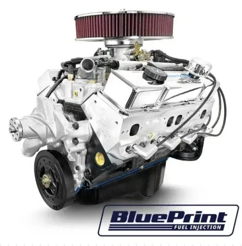 GM Small Block Compatible 383 c.i. Engine - 436 Horsepower - Deluxe Dressed - BluePrint Engines Calibrated ECU