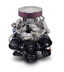 Chrysler Small Block Compatible 408 c.i. Engine - 465 Horsepower - Deluxe Dressed with Black Pulley Kit - Carbureted - Image 2