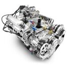 Chrysler Small Block Compatible 408 c.i. Engine - 465 Horsepower - Deluxe Dressed with Polished Pulley Kit - Carbureted - Image 3