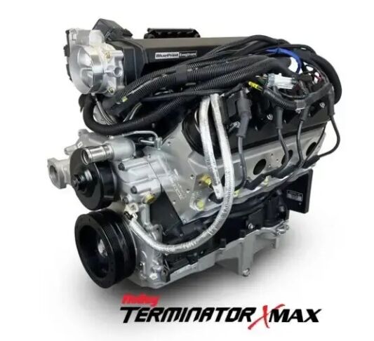 GM LS Compatible 427 c.i. Pro Series Engine - 600 Horsepower - Base Dressed - Holley Terminator X EFI System