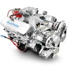 GM Big Block Compatible 496 c.i. Engine - 600 Horsepower - Deluxe Dressed with Polished Pulley Kit - Fuel Injected - Image 3