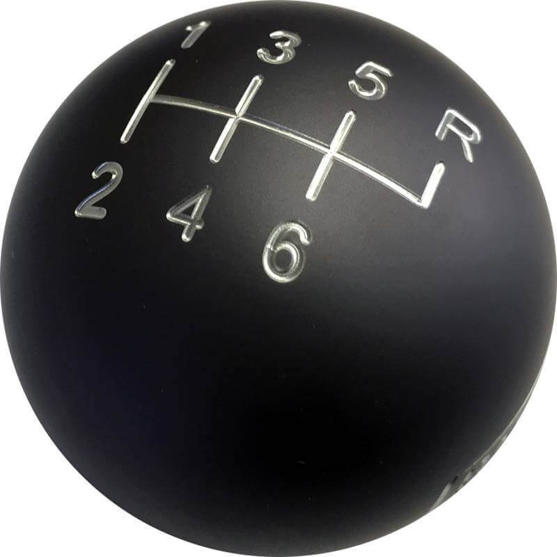 Shifter Ball Gunmetal Billet 2" 6-speed