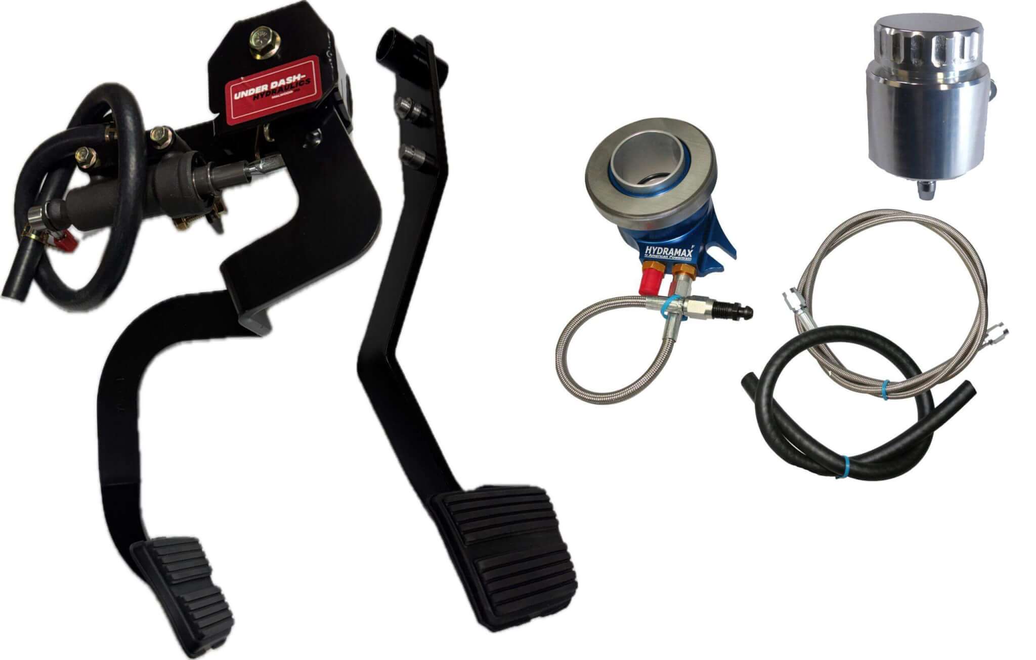 1970-81 Chevrolet Camaro Pontiac Firebird Trans Am Hydraulic Clutch Conversion Kit with Clutch Pedal for TKX, TKO and Muncie for Converting from Auto to Manual
