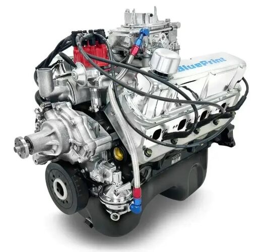 Ford Small Block 302 c.i. Engine - 361 Horsepower - Deluxe Dressed - Rear Sump Oil Pan - Carbureted