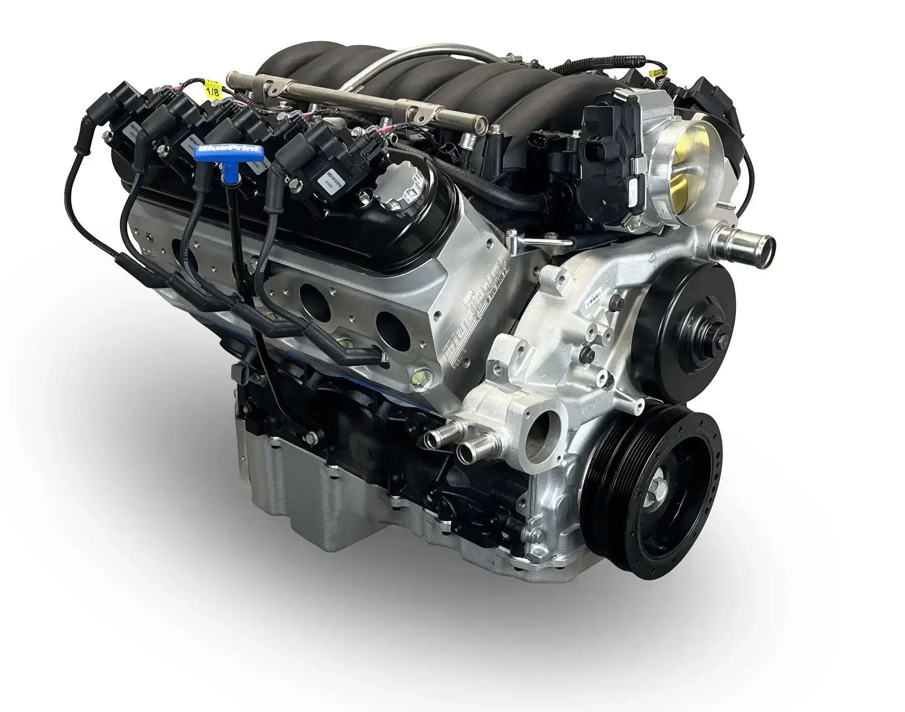 GM LS Compatible 427 c.i. Pro Series Engine - 605 Horsepower - Base Dressed - Holley Terminator X EFI System