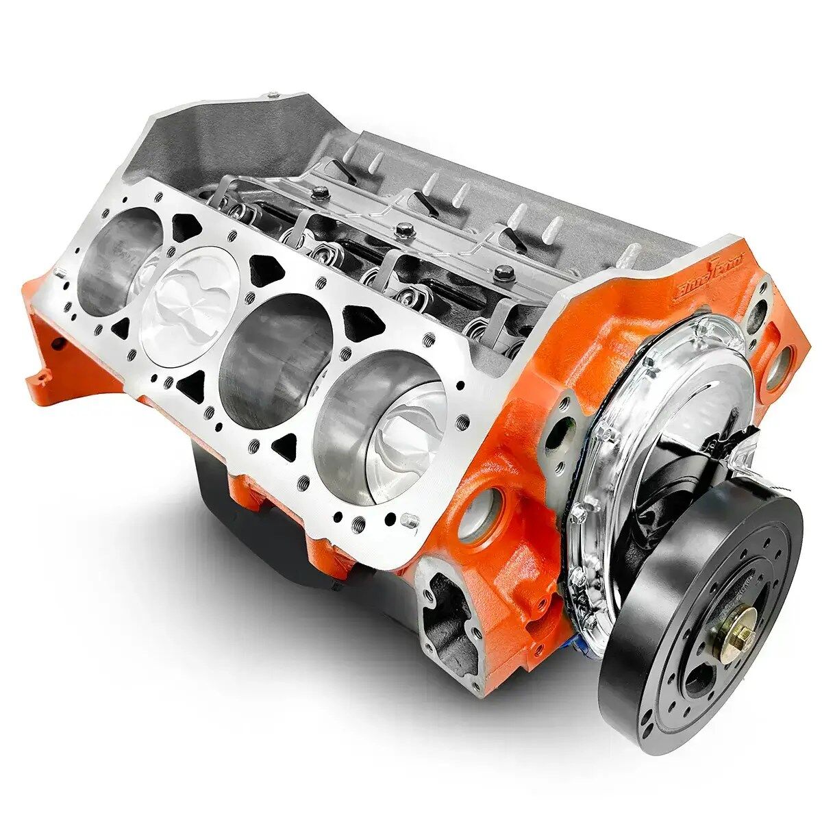 GM Small Block Compatible 383 c.i. Engine - 432 Horsepower - Power Adder - Short Block Plus - Image 3