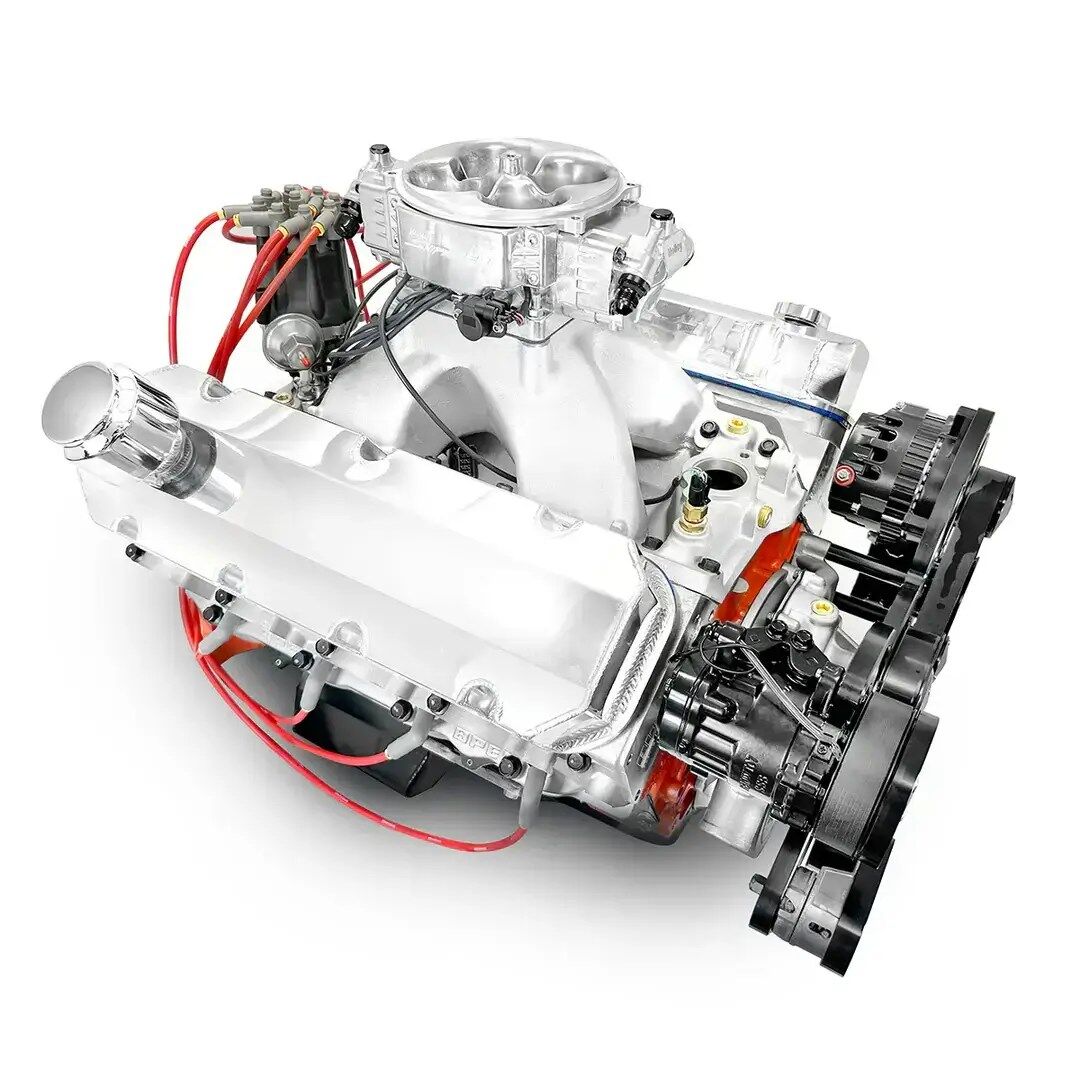 GM Big Block Compatible 632 c.i. Pro Series Engine - 815 Horsepower - Deluxe Dressed - Black Pulley Kit - Fuel Injected - Image 3