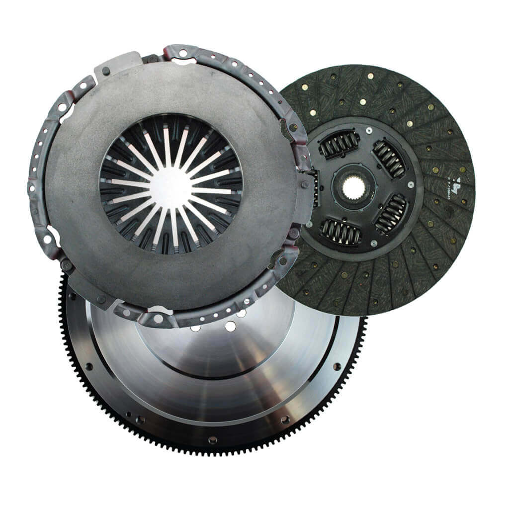 RAM HDX 500HP Street Performance Organic Clutch Kit With Flywheel - GM LS/LT 8 Bolt 12" x 26 Spline - Image 2